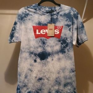 Levi's Acid Wash Tee (Blue/White)